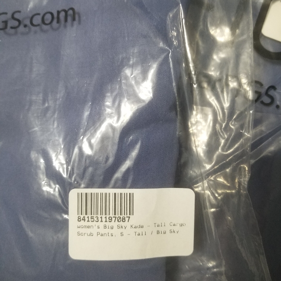 NWT Figs Scrub Set Big Sky - Picture 3 of 3